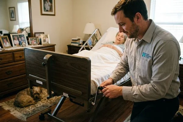 Economy Semi-Electric with Rails 36"